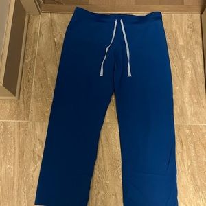 FIGS royal blue scrub pants